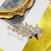 ราคา Lucky spring กิ๊ฟติดผมรูปดาวคริสตัล สไตล์เกาหลีKorean hairpin bow hair clip star diamond hairpin 5 คะแนน (16425362539)