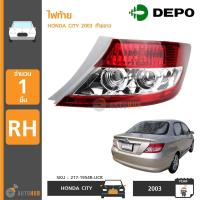 ราคา ไฟท้าย HONDA CITY ปี 2003 ยี่ห้อ DEPO รุ่นเลนส์ไฟท้ายสีขาว 217 1954L UCR 217 1954R UCR (16954755753)