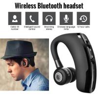 ราคา ใหม่ V9 บลูทูธไร้สายแบบแฮนด์ฟรีหูฟังบลูทูธการควบคุมเสียงรบกวนไร้สาย Bluetooth ชุดหูฟังพร้อมไมโครโฟนสำหรับไดร์เวอร์กีฬา (648990310)