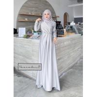 ราคา ชุดเดรสยาว รุ่นไดอาน่าแต่งกริตเตอร์ เดรสออกงาน เดรสมุสลิม ชุดนิกะห์ เดรสเพื่อนเจ้าสาว ชุดใส่รายอ (20423704708)