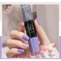 ราคา สีทาเล็บ ยาทาเล็บมี 2 สี สีทาเล็บไม่ต้องอบ แห้งไว ติดทนนานโดยไม่ซีดจาง 1 20 (10507524764)
