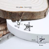 ราคา ต่างหูเงินแท้ 92 5 Major Silver Store ต่างหูดาว พระจันทร์ พระอาทิตย์ ตุ้มหูเงินแท้ Silver925 ต่างหูมินิมอล (7918318827)