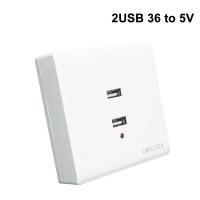 ราคา Ziqqucu ที่ชาร์จปลั๊กยูเอสบีติดผนังลาดชันกันการงัดแงะปลั๊กเต้าเสียบสายไฟชาร์จพร้อมพอร์ต USB ไฟฟ้า USB ซ็อกเก็ต (18281629905)