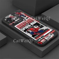 ราคา เคสกันฝน Hp เคสมือถือ iPhone 11 Pro Max 14 12 13 6 6S 7 8 Plus XR SE 2020อินเทรนด์ยี่ห้อ VANS Spider Man Graffiti ขอบตรงเคสกันกระแทก (20447621073)