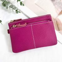 ราคา กระเป๋าใส่เหรียญ หนังแท้ 3 ซิบ หนังด้าน มีสายโซ่คล้องกุญแจ ใส่ธนบัตรพับครึ่งได้ กระเป๋าเหรียญหนังแท้ (21002696473)