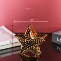 ราคา เครื่องประดับต้นคริสต์มาสตกแต่งเดสก์ทอปเชิงเทียนศิลปะจากโลหะรูปหัวใจสีทองดาวประดับต้นคริสต์มาสสีเชิงเทียน1ชิ้น (21054180037)