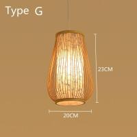 ราคา โคมไฟระย้าตกแต่งโคมไฟไม้ไผ่สไตล์จีนย้อนยุคโคมไฟระย้าสำหรับร้านอาหารบ้านไฟติดเพดานสุดสร้างสรรค์ (19011949141)