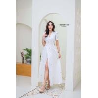 ราคา พร้อมส่ง S XL JISOO 101 Dress เดรส เดรสสีขาว ชุดสีขาว เดรสยาว เดรสออกงาน เดรสผู้หญิง เดรสแฟชั่น เดรสสาวอวบ เดรสเกาหลี เดรสลูกคุณหนู ชุดราตรี (13358694043)
