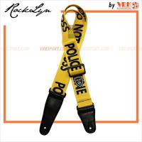 ราคา RockLyn สายสะพายกีตาร์ รุ่น 008 แบบลวดลาย ปลายหนังยาว (3715566648)