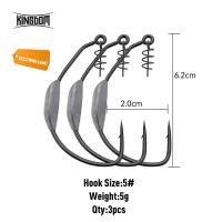 ราคา Kingdom 4ชิ้นเบ็ดตกปลาทะเล (20815172388)