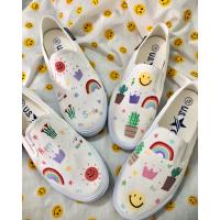 ราคา รองเท้าเพ้นท์ลายน่ารัก (16485336758)