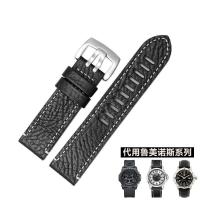 ราคา เหมาะสำหรับนาฬิกาทหาร Luminox เข็มขัดหนังผู้ชาย Luminox 3150 3081 8821 สายนาฬิกาหนัง 23 มม (16897525040)