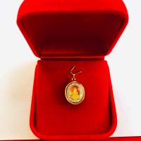 ราคา จี้พระประจำวันเกิด 7สีสำหรับ1ส เลี่ยมทองแท้90 กันน้ำมีใบรับประกัน (7549704338)