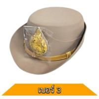 ราคา หมวกข้าราชการสีกากีหน้าสิงห์ดิ้น หญิง (1526758249)