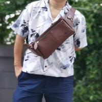 ราคา กระเป๋าคาดอกคาดเอว หนัง PU อย่างดี แบรนด์แท้ Zongka100 รุ่นใหม่ ดีไซส์สุดเท่ ช่องใหญ่ใส่ของได้เยอะ (18294106952)