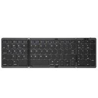 ราคา Mini Portable Folding Keyboard Thin Wireless BT Number Keypad For Mac Windows Laptop Tablet Light Handy Bluetooth compatible (20316235183)