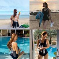 ราคา วันพีชดำแต่งโบว์หลังหลังสีขาว (17349126379)
