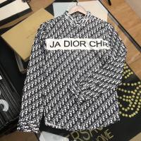 ราคา เสื้อเชิ้ตแขนยาวสีดำใส่ได้ทั้งผู้หญิงและผู้ชายแบรนด์Dior ลวดลายดิออร์ ป้ายดิออร์ ทรงสวยเข้ารูป รหัสDior002 (21169619337)