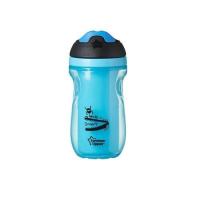 ราคา Clearance Sale Tommee Tippee แก้วหัดดื่ม เก็บความเย็น Insulated Active Sippee Cup 260ml 12m ของแท้ (10812010170)