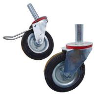 ราคา ล้อนั่งร้านมีเบรกและไม่มีเบรก ตราม้า 6 นิ้ว ล้อนั่งร้าน ล้อยาง ล้อรถเข็น (9792826081)