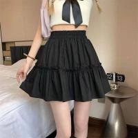 ราคา ดีไซน์สวย เสื้อผ้าผู้หญิง กระโปรงทรงเอ กระโปรงเค้ก เอวสูง กระโปรงพลีท กระโปรงนักศึกษา โพลีเอสเตอร์ สดและหวาน 2 สี (19922380257)