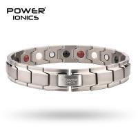 ราคา FDA Registration Power Ionics 4in1 100 ไทเทเนียมบุรุษสตรี Anion FIR เจอร์เมเนียมแม่เหล็ก Therapy อุปกรณ์เสริม Charm ของขวัญครื่องประดับกำไลข้อมือ W เครื่องมือ (7446026355)