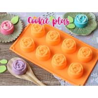 ราคา แม่พิมพ์ทำวุ้น ลายดอกกุหลาบ พิมพ์ซิลิโคนทำขนม วุ้นแฟนซี วุ้นกะทิ เยลลี่ พุดดิ้ง ขนมชั้น (715976251)