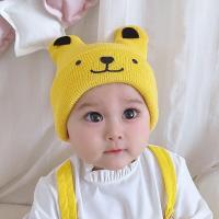 ราคา พร้อมส่ง หมวกเด็กไหมพรม ลายการ์ตูนหมีน้อย มีหูตั้งน่ารัก (10856053010)
