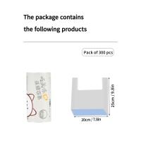 ราคา WORTHBUY ถุงถนอมอาหารในครัวแบบใช้แล้วทิ้งถุงที่เก็บผักผลไม้ถุงพลาสติกหนาทนความร้อน (20850674515)