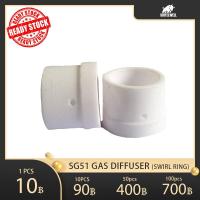 ราคา SG51 แก๊สดิฟฟูเซอร์ สวายริ่ง SG51 SG51 SWIRL RING อะไหล่ตัดพลาสม่า SG 51 Swirl Ring SG 51 JW 40 Gas Diffuser Plasma Cutting Torch Consumables Accessories (18344734406)