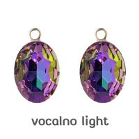 ราคา IMAGIE ต่างหูคริสตัล SWAROVSKI Oval14x10mm หลากสี (19250336099)