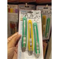 ราคา คัตเตอร์ คัทเตอร์ cutter พร้อมใบมีด แพ็คคละสี 3 อันต่อแพ็ค คม ทนทาน คุ้มค่าคุ้มราคา พร้อมส่งจากไทย (18477019177)