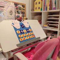 ราคา เด็กวัยหัดเดิน Felt นิ้วมือตัวเลขของเล่นคณิตศาสตร์นับ DIY CRAFT การสอน Aid การเรียนรู้ของเล่นการพัฒนาสติปัญญากระดานคณิตศาสตร์เด็ก Early การศึกษาของเล่น Montessori ของเล่น (20369077833)