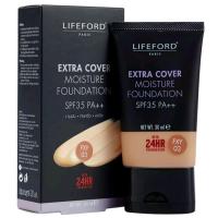 ราคา LIFEFORD PARIS EXTRA COVER MOISTURE FOUNDATION SPF35 PA ไลฟ์ฟอร์ด ปารีส เอ็กซ์ตร้า คัฟเวอร์ มอยส์เจอร์ ฟาวน์เดชั่น SPF35 PA 30 มล ครีมรองพื้นผสมสารกันแดดสูตรใหม่ (19155697947)