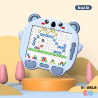 ราคา กระดานวาดภาพแม่เหล็ก เสริมพัฒนาการ ของเล่น การดานแม่เหล็ก ของเล่นปริศนา ฝึกการควบคุมปากกาของเด็ก magnetic board toy (18888727018)