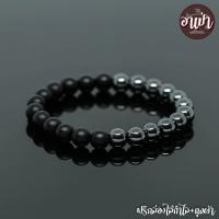 ราคา อาเป่า หินนิลด้าน Matte Onyx หินเฮมาไทต์ Hematite ขนาด 8 มิล คัดหิน แร่เฮมาไทต์ หินนิลกาฬ กำไลหินสี กำไลหินนำโชค หินสีเงิน หินสีดำ หินมงคล (589768837)