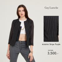 ราคา Jacquard Light Jacket แจ็คเก็ตทำงานเนื้อผ้า Guy Laroche (20863675101)