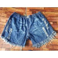 ราคา กางเกงยีนส์ไซส์ใหญ่จัมโบ้สำหรับสาวอวบอ้วนน้ำหนัก 90 กิโลกรัมใส่ได้สบาย (16315959389)