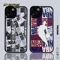 ราคา C SAW ปลอก iPhone NBA Basketball เคส iPhone สำหรับ14 13 Pro Max 12 11 Pro Max X XR XS MAX 6 6S 7 8 Plus SE2020แฟชั่น INS สไตล์โทรศัพท์ซิลิโคนนุ่ม (16579159019)