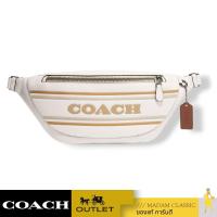 ราคา กระเป๋าคาดเอว COACH CH000 WARREN BELT BAG WITH COACH STRIPE QBCAH (20383527135)