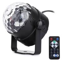 ราคา ไฟดิสโก้เทค มีแบตในตัว ไฟเทค ไฟปาร์ตี้ พร้อมลำโพง MP3 ไฟเต้นตามจังหวะเพลง MP3 LED Magic Ball Light SB1495 (19829253976)