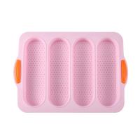 ราคา 4 9 Holes Food Grade Stomates Silicone Cake Mold Hamburger Bread Dog Mould Silicone Baking Mold Bakery Accessories (20022939478)