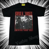 ราคา Hot Tee เสื้อยืดครอป เสื้อวง Guns n Roses เสื้อยืดแฟชั่นวินเทจ90 ไม่มีตะเข็บข้าง ใส่ได้ทั้งชายและหญิง 02 (20419865195)