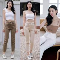 ราคา ขายาว งานใหม่มือ1 หลุด QC ยีนส์ขายาว ยีนส์แฟชั่น (19966386340)