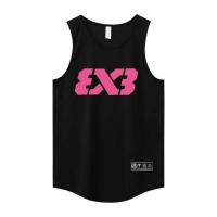 ราคา สไตล์ x เสื้อกล้ามบาสเก็ตบอลชุดฝึกออกกำลังกายแขนกุดแบบหลวมๆเสื้อลำลองยอดนิยมแมทช์ลุคง่าย ins (19806856127)