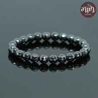 ราคา อาเป่า แร่เฮมาไทต์ เจียรเหลี่ยม Hematite ขนาด 8 มิล คัดหิน หินเฮมาไทต์ กำไลหินสี กำไลหินนำโชค แร่ในตระกูลเหล็กไหล หินสีเงิน หินมงคล (7174892679)