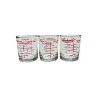 ราคา แก้วช็อต แก้วเป๊กใส ใส่ค็อกเทล แบบมีขีด เป๊กขีดยา shot glass coctail glass (20938389464)