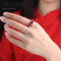 ราคา แหวนปรับขนาดได้ผู้หญิงหุ้มทอง14K ใหม่ตะกั่วแดงธรรมชาติ (17089945436)