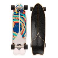 ราคา Surf Skate สเก็ตบอร์ด เซิร์ฟสเก็ต ลองบอร์ด รุ่น Fish 500 (8120073692)