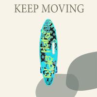 ราคา สเก็ตบอร์ด skateboard ล้อมีไฟ LED ไม่ต้องชาร์จ ถ่านไม่มีวันหมด PENNY BOARD C002 (2891530168)